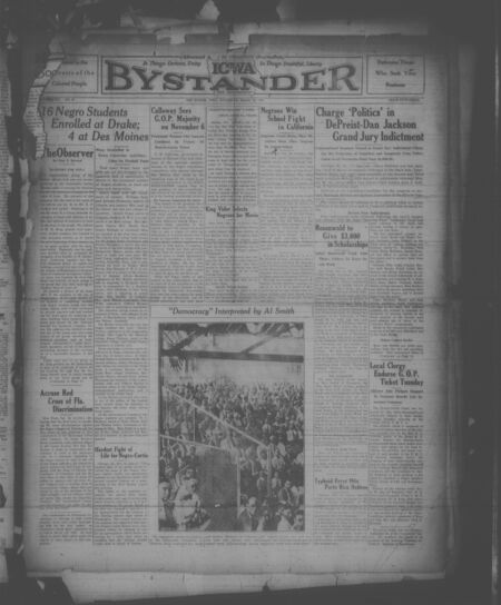 Iowa bystander. volume 36, number 47, October 13, 1928