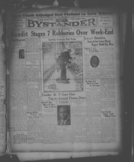 Iowa bystander. volume 36, number 48, October 20, 1928