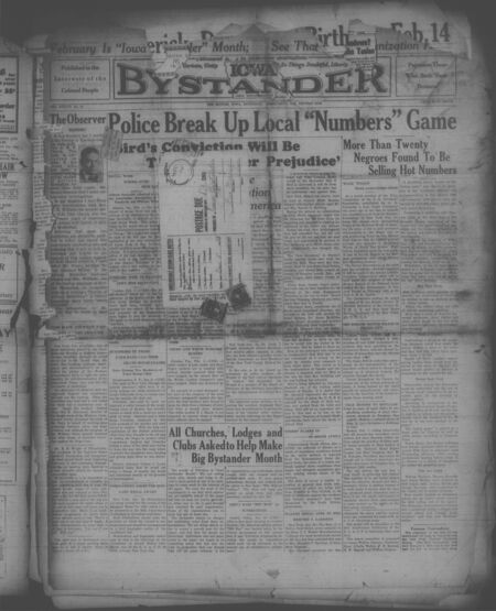 Iowa bystander. volume 37, number 10, February 02, 1929