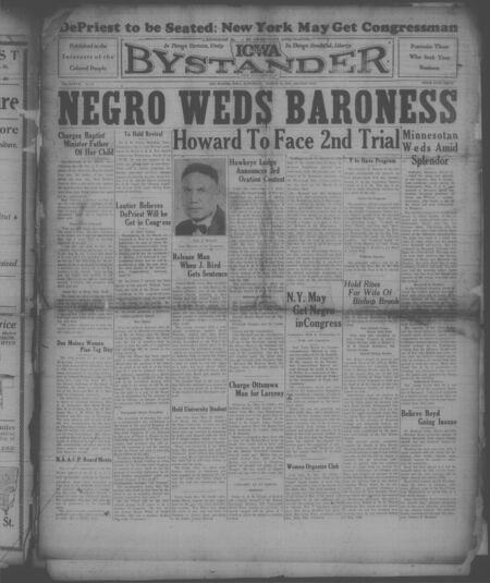 Iowa bystander. volume 37, number 17, March 16, 1929