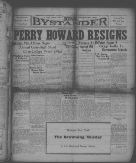 Iowa bystander. volume 37, number 23, May 11, 1929