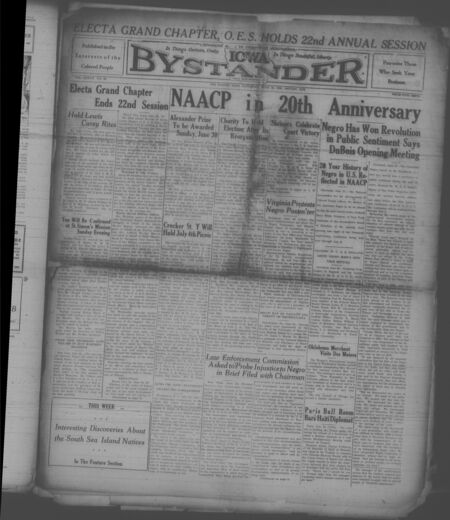 Iowa bystander. volume 37, number 30, June 29, 1929