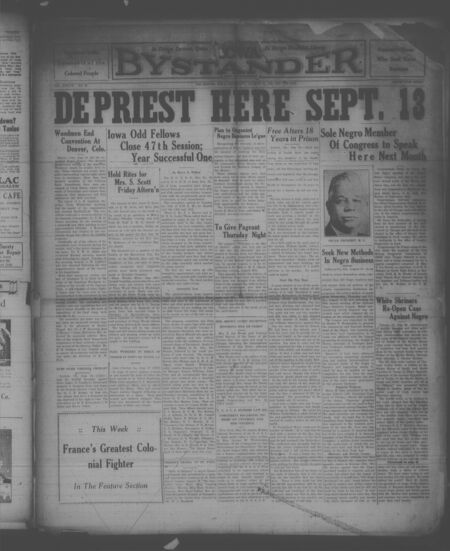 Iowa bystander. volume 37, number 38, August 24, 1929