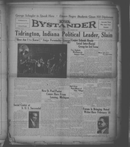 Iowa bystander. volume 37, number 20, January 25, 1930