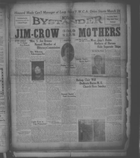 Iowa bystander. volume 37, number 28, March 22, 1930