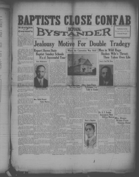Iowa bystander. volume 37, number 40, June 14, 1930