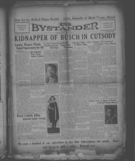 Iowa bystander. volume 38, number 21, January 09, 1931