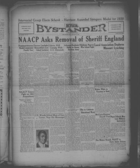 Iowa bystander. volume 38, number 22, January 16, 1931