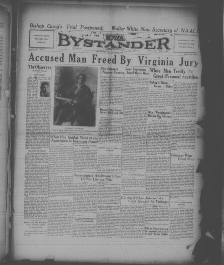 Iowa bystander. volume 37, number 31, March 20, 1931