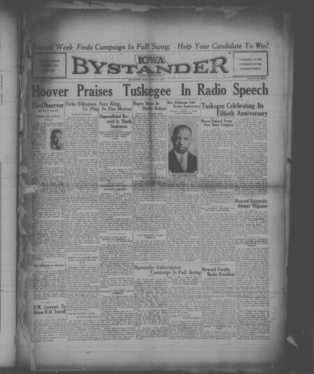 Iowa bystander. volume 37, number 35, April 17, 1931