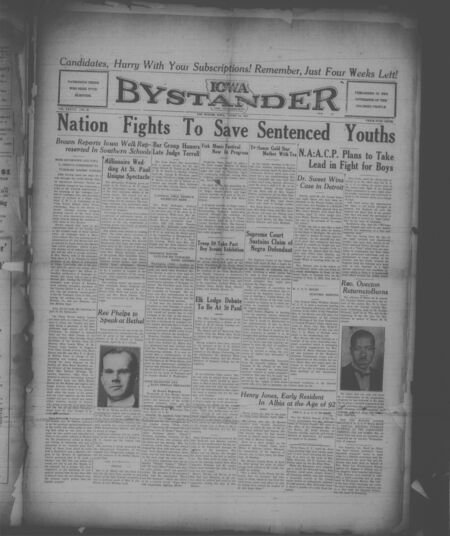 Iowa bystander. volume 37, number 36, April 24, 1931