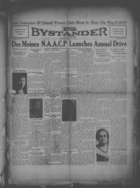 Iowa bystander. volume 37, number 39, May 22, 1931