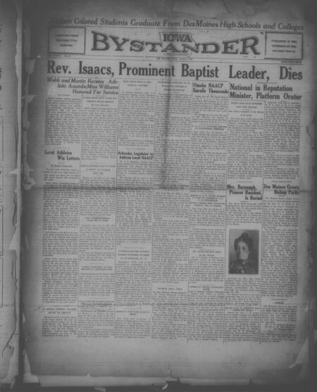 Iowa bystander. volume 37, number 51, June 05, 1931