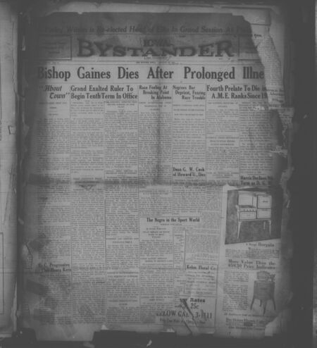 Iowa bystander. volume 38, number 11, August 28, 1931