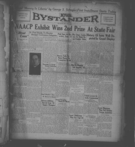Iowa bystander. volume 38, number 12, September 04, 1931