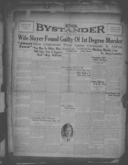 Iowa bystander. volume 38, number 16, October 02, 1931