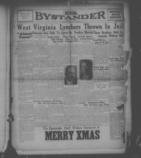 Iowa bystander. volume 38, number 27, December 18, 1931