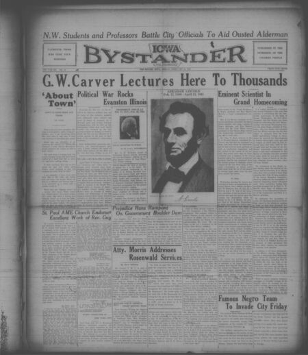 Iowa bystander. volume 38, number 34, February 12, 1932