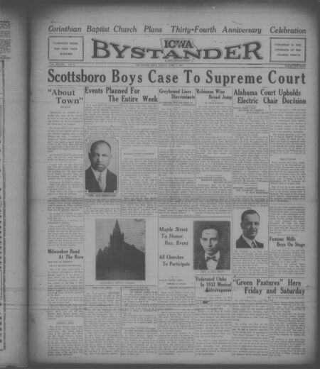 Iowa bystander. volume 38, number 41, April 01, 1932