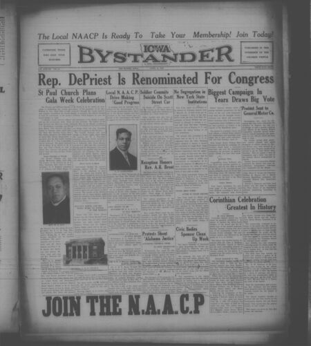 Iowa bystander. volume 38, number 43, April 15, 1932