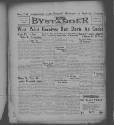 Iowa bystander. volume 39, number 4, July 08, 1932