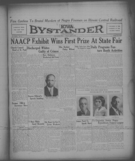 Iowa bystander. volume 39, number 12, September 02, 1932