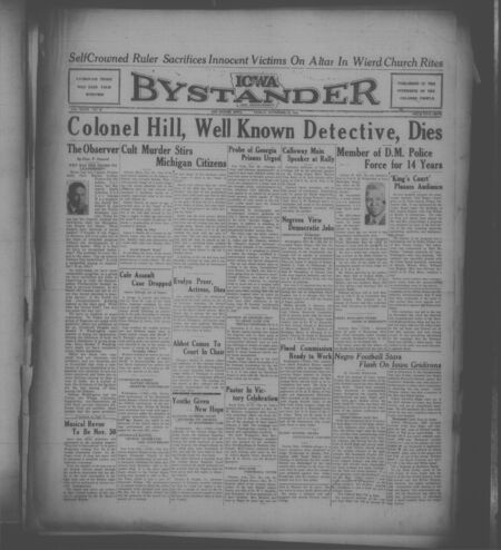 Iowa bystander. volume 39, number 24, November 25, 1932
