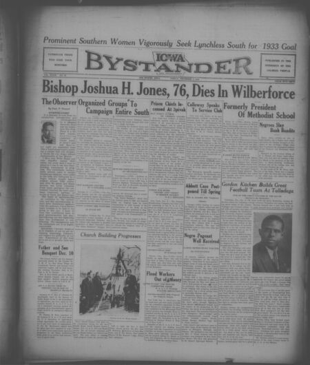 Iowa bystander. volume 39, number 25, December 02, 1932