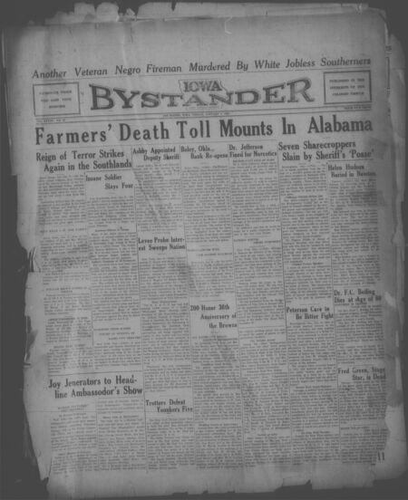 Iowa bystander. volume 39, number 30, January 06, 1933