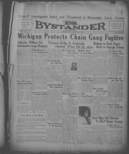 Iowa bystander. volume 39, number 32, January 20, 1933