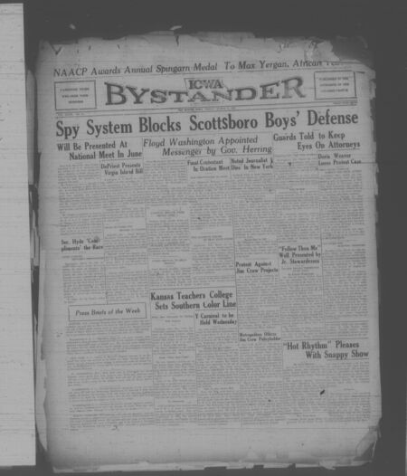 Iowa bystander. volume 39, number 41, March 24, 1933