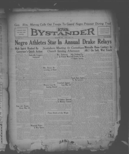 Iowa bystander. volume 39, number 47, May 05, 1933
