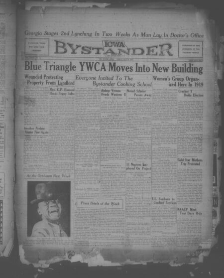 Iowa bystander. volume 39, number 49, May 19, 1933