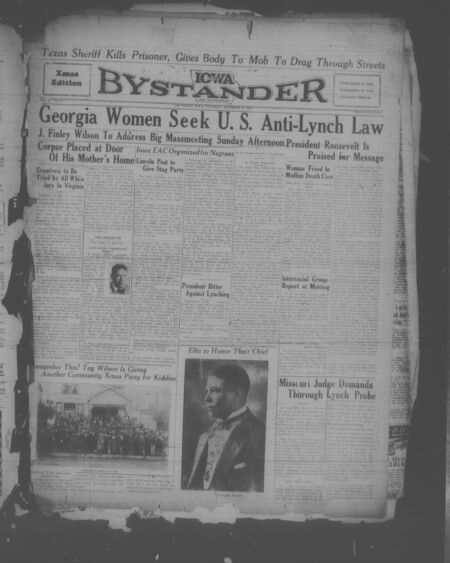 Iowa bystander. volume 40, number 27, December 16, 1933