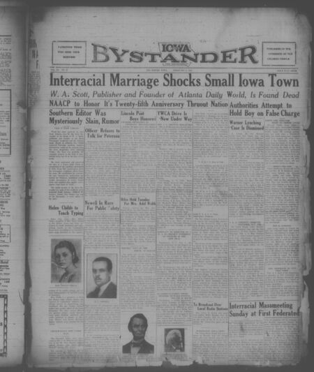 Iowa bystander. volume 40, number 35, February 09, 1934