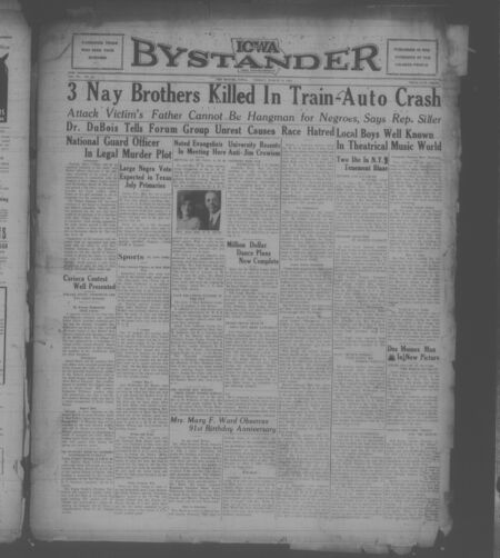 Iowa bystander. volume 40, number 39, March 16, 1934