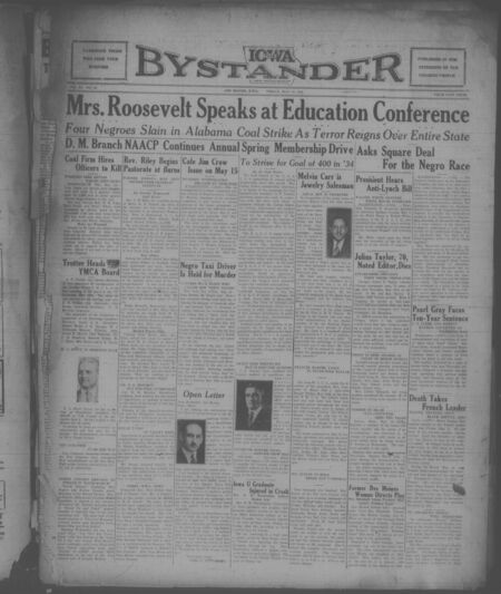 Iowa bystander. volume 40, number 48, May 18, 1934