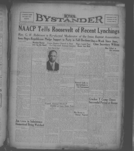 Iowa bystander. volume 41, number 10, August 24, 1934