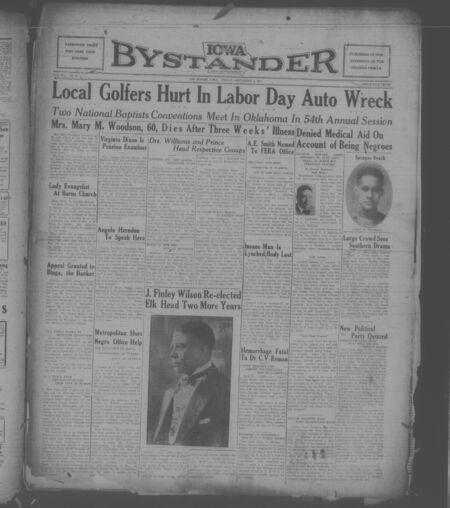 Iowa bystander. volume 41, number 12, September 07, 1934