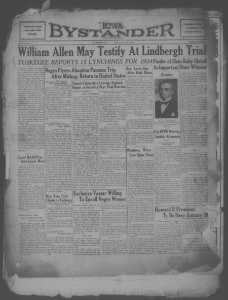 Iowa bystander. volume 41, number 29, January 04, 1935