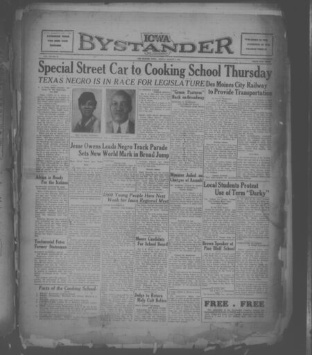 Iowa bystander. volume 41, number 37, March 01, 1935