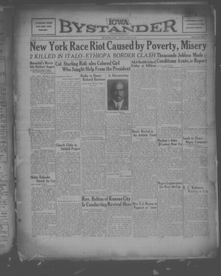 Iowa bystander. volume 41, number 41, March 29, 1935