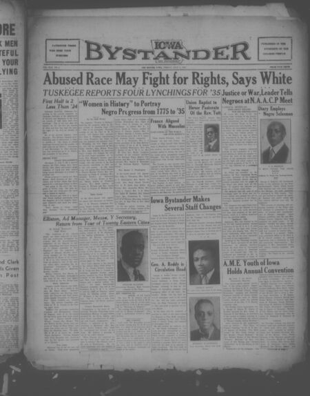 Iowa bystander. volume 42, number 4, July 05, 1935