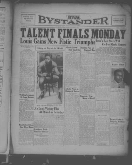 Iowa bystander. volume 42, number 16, September 27, 1935