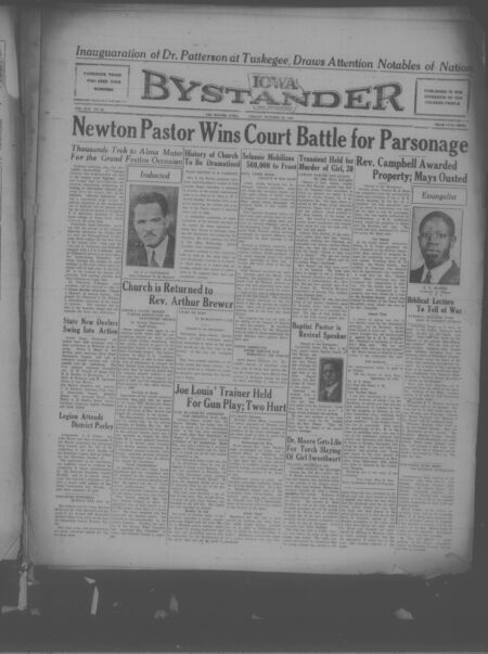 Iowa bystander. volume 42, number 20, October 25, 1935