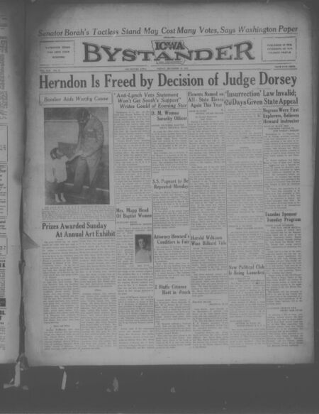 Iowa bystander. volume 42, number 27, December 13, 1935