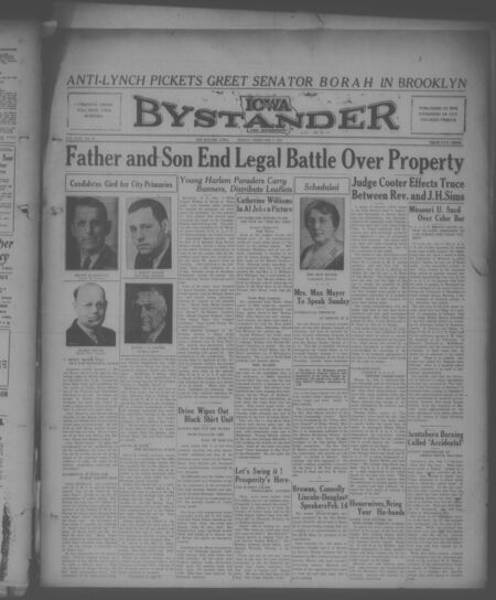 Iowa bystander. volume 42, number 35, February 07, 1936