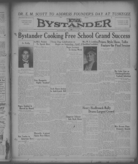 Iowa bystander. volume 42, number 42, March 27, 1936