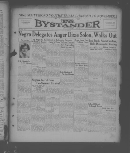 Iowa bystander. volume 43, number 2, June 26, 1936
