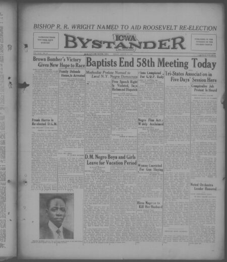 Iowa bystander. volume 43, number 10, August 21, 1936